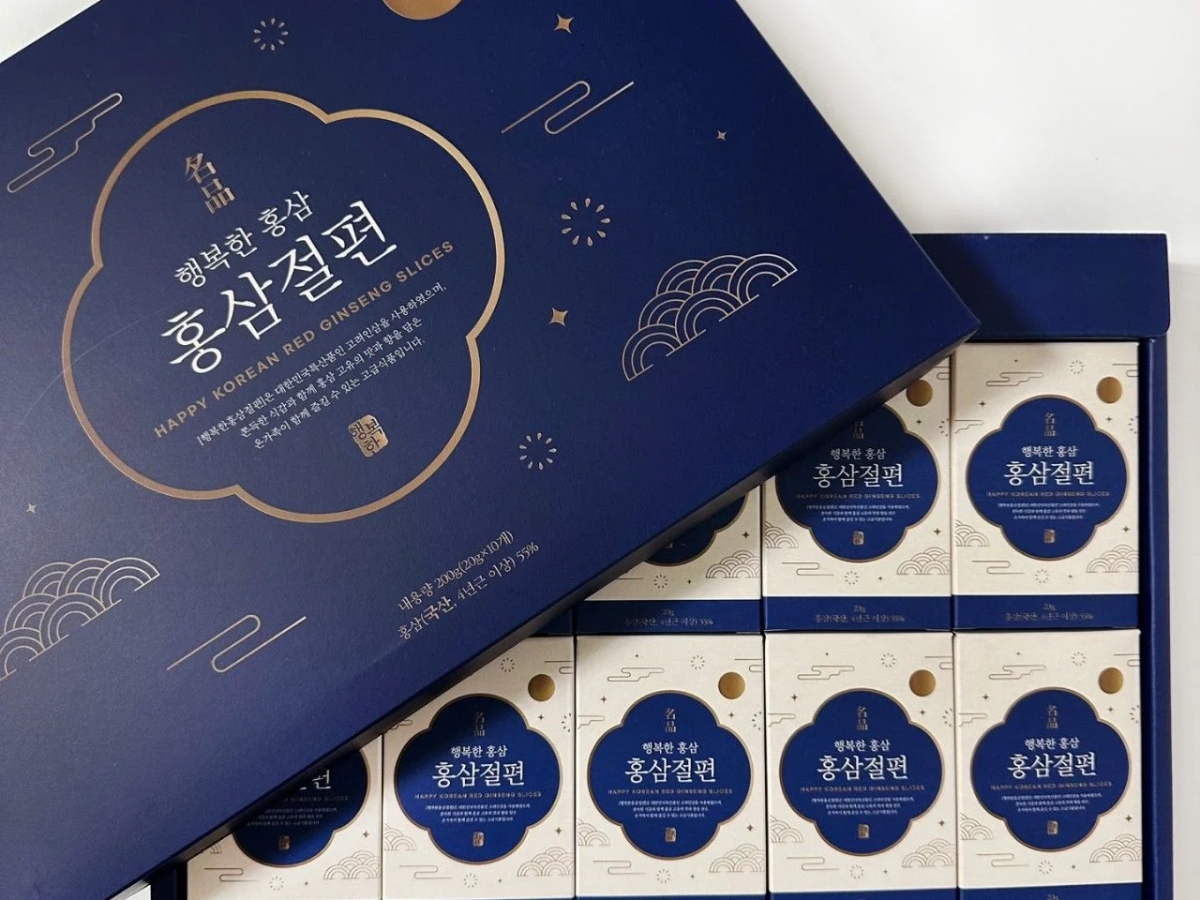 Hồng Sâm Lát Tẩm Mật Ong (Happy Red Ginseng Slices) 200g