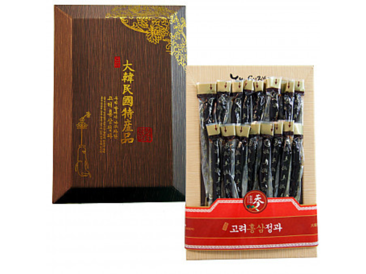 Hồng Sâm Nguyên Củ Tẩm Mật Ong (Natural Ginseng) 400G